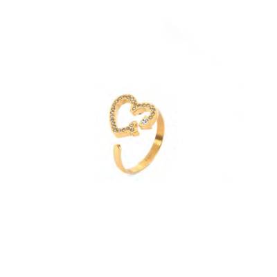 Anello Donna 4US Cesare Paciotti Acciaio Cuore 4UAN8125W